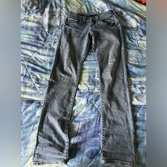 TRUE RELIGION RICKY RELAXED STRAIGHT JEANS Size 27W - Picture 2 of 7